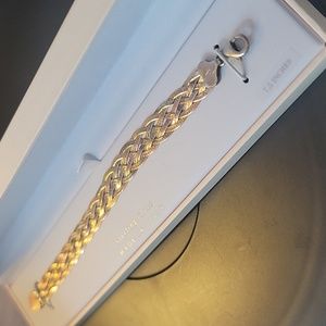 sterling silver bracelet made in Italy 7.5 inch